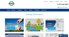 Desktop Screenshot of lifeannuities.com